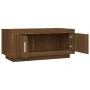 Mesa de centro madera de ingeniería roble marrón 102x50x45 cm de vidaXL, Mesas de centro - Ref: Foro24-817233, Precio: 53,95 ...