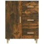 Aparador de madera de ingeniería roble ahumado 69,5x34x90 cm de vidaXL, Aparadores - Ref: Foro24-817351, Precio: 66,66 €, Des...