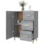 Aparador de madera de ingeniería gris Sonoma 69,5x34x90 cm de vidaXL, Aparadores - Ref: Foro24-817352, Precio: 77,39 €, Descu...