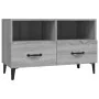 Mueble para TV madera contrachapada gris Sonoma 80x30x30 cm de vidaXL, Muebles TV - Ref: Foro24-817493, Precio: 49,82 €, Desc...