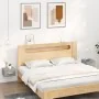Wall bedside tables 2 pcs Sonoma gray color 35x35x20 cm by vidaXL, Nightstands - Ref: Foro24-817576, Price: 33,88 €, Discount: %