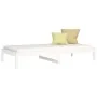 Schlafsofa aus massivem weißem Kiefernholz, 90 x 200 cm von vidaXL, Betten und Lattenroste - Ref: Foro24-820413, Preis: 86,49...