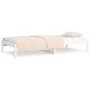 Schlafsofa aus massivem weißem Kiefernholz, 90 x 200 cm von vidaXL, Betten und Lattenroste - Ref: Foro24-820413, Preis: 86,49...