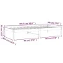 Sofá cama madera maciza de pino blanco 90x200 cm de vidaXL, Camas y somieres - Ref: Foro24-820413, Precio: 86,49 €, Descuento: %