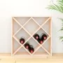 Botellero de madera maciza de pino 62x25x62 cm de vidaXL, Armarios para vino y licores - Ref: Foro24-821542, Precio: 61,70 €,...