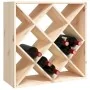 Solid pine wood wine rack 62x25x62 cm by vidaXL, Wine and liquor cabinets - Ref: Foro24-821542, Price: 61,70 €, Discount: %