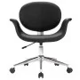 Sillas de comedor giratorias 4 unidades cuero sintético negro de vidaXL, Sillas de comedor - Ref: Foro24-3054855, Precio: 485...