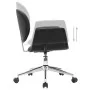 Sillas de comedor giratorias 6 unidades cuero sintético negro de vidaXL, Sillas de comedor - Ref: Foro24-3054856, Precio: 752...