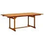 Juego de comedor de jardín 7 piezas madera maciza de acacia de vidaXL, Conjuntos de jardín - Ref: Foro24-3079638, Precio: 646...