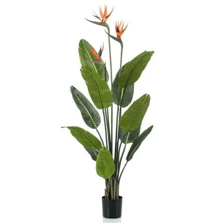 Emerald Planta artificial Strelitzia con maceta y flores 120 cm de Emerald, Flora artificial - Ref: Foro24-428469, Precio: 86...