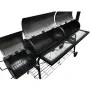 Barbacoa ahumadora Nevada XL negra de vidaXL, Barbacoas - Ref: Foro24-40254, Precio: 315,28 €, Descuento: %