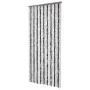 Cortina mosquitera gris y blanco chenilla 90x200 cm de vidaXL, Mosquiteras para ventanas - Ref: Foro24-315124, Precio: 58,91 ...