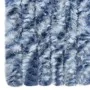 Cortina mosquitera azul y blanco chenilla 90x200 cm de vidaXL, Mosquiteras para ventanas - Ref: Foro24-315127, Precio: 58,37 ...