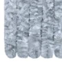 Cortina mosquitera de chenilla blanca y gris 90x200 cm de vidaXL, Mosquiteras para ventanas - Ref: Foro24-315133, Precio: 58,...