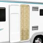 Cortina mosquitera beige chenilla 56x200 cm de vidaXL, Mosquiteras para ventanas - Ref: Foro24-315135, Precio: 36,48 €, Descu...