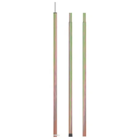 Poste telescópico de tienda campaña acero galvanizado 170-255cm de vidaXL, Mástiles y estacas para tiendas de campaña - Ref: ...