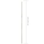 Poste telescópico de tienda campaña acero galvanizado 170-255cm de vidaXL, Mástiles y estacas para tiendas de campaña - Ref: ...