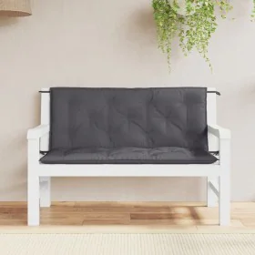 Garden bench cushions 2 pcs anthracite 120x50x7 cm by vidaXL, Cushions for chairs and sofas - Ref: Foro24-315004, Price: 45,7...