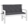 Garden bench cushions 2 pcs anthracite 120x50x7 cm by vidaXL, Cushions for chairs and sofas - Ref: Foro24-315004, Price: 45,7...