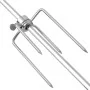 Espetón para asados y barbacoa con motor acero 1200 mm de vidaXL, Asadores y hornos para asar - Ref: Foro24-42250, Precio: 85...