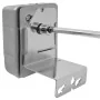 Espetón para asados y barbacoa con motor acero 1000 mm de vidaXL, Asadores y hornos para asar - Ref: Foro24-42247, Precio: 87...