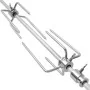 Espetón para asados y barbacoa con motor acero 1000 mm de vidaXL, Asadores y hornos para asar - Ref: Foro24-42247, Precio: 87...