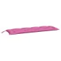 Cojines para banco de jardín 2 uds tela rosa 150x50x7 cm de vidaXL, Cojines para sillas y sofás - Ref: Foro24-361714, Precio:...