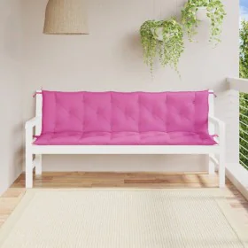 Cojines de banco de jardín 2 uds tela Oxford rosa de vidaXL, Cojines para sillas y sofás - Ref: Foro24-361733, Precio: 50,82 ...