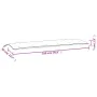 Cojines banco de jardín 2 uds tela Oxford azul y blanco a rayas de vidaXL, Cojines para sillas y sofás - Ref: Foro24-361728, ...