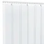 Riel de cortina acero inoxidable plateado 1 m de vidaXL, Cortinas y visillos - Ref: Foro24-153875, Precio: 18,96 €, Descuento: %