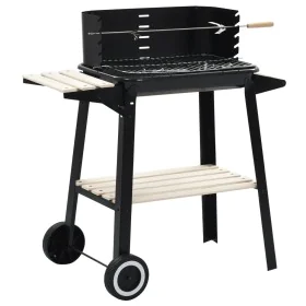 Barbacoa de carbón con ruedas de vidaXL, Barbacoas - Ref: Foro24-45367, Precio: 68,04 €, Descuento: %