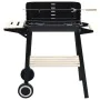 Charcoal barbecue with wheels by vidaXL, Barbecues - Ref: Foro24-45367, Price: 68,04 €, Discount: %