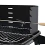 Charcoal barbecue with wheels by vidaXL, Barbecues - Ref: Foro24-45367, Price: 68,04 €, Discount: %