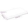 Tablero mesa madera tratada borde natural marrón 80x50x(2-4) cm de vidaXL, Tableros para mesas - Ref: Foro24-363942, Precio: ...