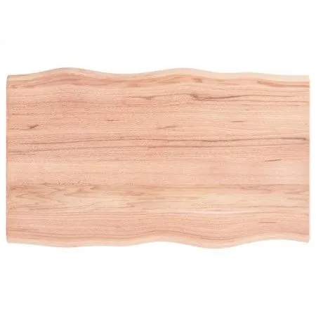 Tablero mesa madera tratada roble borde natural 100x60x2 cm de vidaXL, Tableros para mesas - Ref: Foro24-363953, Precio: 47,8...