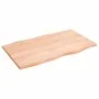 Tablero mesa madera tratada roble borde natural 100x60x2 cm de vidaXL, Tableros para mesas - Ref: Foro24-363953, Precio: 47,8...
