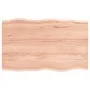 Tablero mesa madera tratada roble borde natural 80x50x2 cm de vidaXL, Tableros para mesas - Ref: Foro24-363941, Precio: 54,92...