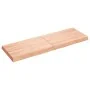 Tablero mesa madera tratada roble borde natural 120x40x6 cm de vidaXL, Tableros para mesas - Ref: Foro24-363957, Precio: 42,3...