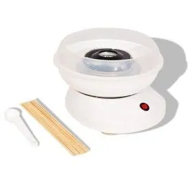 Máquina de algodón de azúcar 480 W blanca de vidaXL, Máquinas de algodón dulce - Ref: Foro24-50510, Precio: 35,47 €, Descuent...
