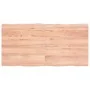 Treated wood table top with natural brown edge 120x60x(2-4)cm by vidaXL, Table tops - Ref: Foro24-363960, Price: 47,84 €, Dis...