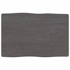 Behandeltes Holzbrett mit lebendiger brauner Kante 60x40x(2-4) cm von vidaXL, Tischplatten - Ref: Foro24-363996, Preis: 34,38...
