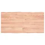 Treated wood table top with natural brown edge, 120x60x(2-6)cm. by vidaXL, Table tops - Ref: Foro24-363961, Price: 58,78 €, D...
