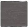 Treated wood table board with live edge, brown, 40x40x(2-6) cm. by vidaXL, Table tops - Ref: Foro24-363994, Price: 30,36 €, D...