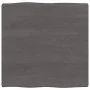 Tablero mesa madera tratada borde vivo marrón 60x60x(2-4) cm de vidaXL, Tableros para mesas - Ref: Foro24-364002, Precio: 39,...