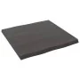Tablero mesa madera tratada borde vivo marrón 60x60x(2-4) cm de vidaXL, Tableros para mesas - Ref: Foro24-364002, Precio: 39,...