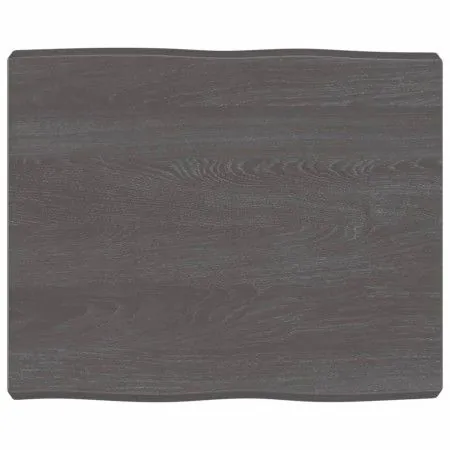 Treated wood table top brown live edge 60x50x(2-6) cm by vidaXL, Table tops - Ref: Foro24-364000, Price: 42,37 €, Discount: %