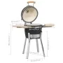 Kamado Barbacoa Parrilla y Ahumador Cerámico 81 cm de vidaXL, Barbacoas - Ref: Foro24-41721, Precio: 457,60 €, Descuento: %