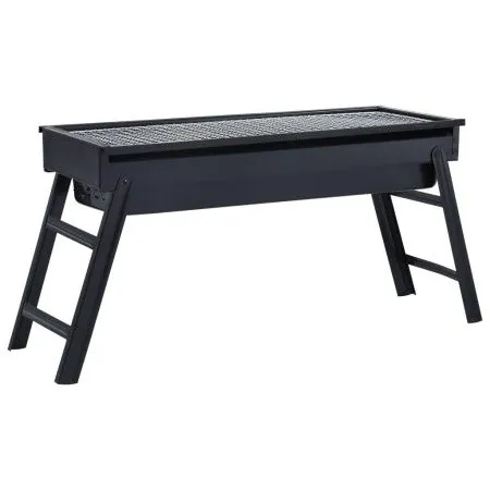 Barbacoa portátil para camping de acero 60x22,5x33 cm de vidaXL, Barbacoas - Ref: Foro24-46610, Precio: 33,42 €, Descuento: %