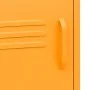 Mesita de noche acero amarillo mostaza 35x35x51 cm de vidaXL, Mesitas de noche - Ref: Foro24-336218, Precio: 75,46 €, Descuen...