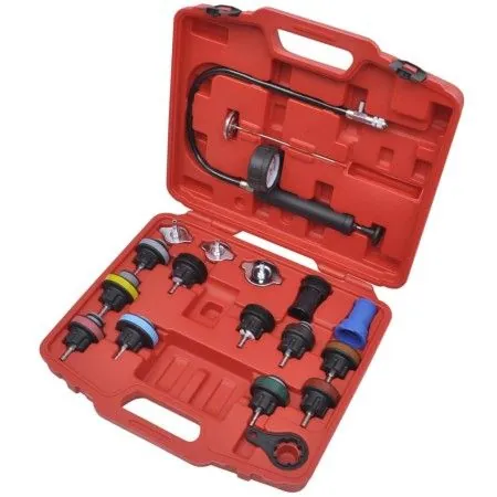 18 Piece Radiator Pressure Test Kit by vidaXL, Hand tools - Ref: Foro24-210334, Price: 75,58 €, Discount: %